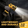 Нов Безжичен работен прожектор за DeWalt батерия с мигащ режим въртяща глава, снимка 6