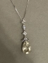 Изключително изискано сребърно колие с Топази , снимка 3