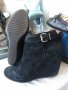 дамски боти N- 39 - 40 original basic GEOX® RESPIRA,100% естествена кожа - велур,GOGOMOTO.BAZAR.BG®, снимка 3