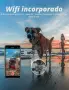 Apexcam Нова X80pro с EIS Двоен екран Спортна камера с 64G карта 4K60FPS 64MP Ultra HD WiFi , снимка 5