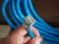 15 метра S/FTP 23AWG Cat. 7 Ethernet ПАЧ кабел 100 Gbit/s, СИН patch, снимка 3