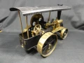 СТАРА РЕТРО МЕТАЛНА ИГРАЧКА ДЕЙСТВАЩА ПАРНА МАШИНА WILESCO TRAKTOR W.GERMANY, снимка 4