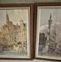 Две репродукции на красиви градски пейзажи, снимка 11