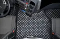 Стелки от еко кожа за Renault Range T с тунел след 2013 г. и автоматични скорости, снимка 1