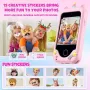 Нов Телефон с камера и игри - Играчка подарък за момичета на 3-8 години , снимка 4