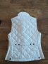 Polo Ralph Lauren Equestrian Vest Suede Trim White Quilted Full Zip - страхотен дамски елек , снимка 9