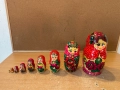 огромна руска матрьошка/9 части/, снимка 1