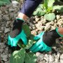 Градинарски ръкавици Garden Genie Gloves, Комплект 2 бр., с нокти, Черно/Зелени, снимка 11