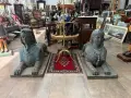 Момументален чифт египетски сфинксове / ренесанс. №8248, снимка 12