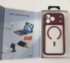 Калъф ESR за iPhone 18 Pro Max, iPhone 17 Pro Max - Deep Burgundy , Light Blue, снимка 3