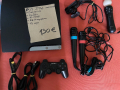 Конзола PS3 slim 250gb ps move микрофони и игри, снимка 1