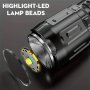 Мини мощен LED фенер с 3 режима и акумулаторна батерия, снимка 4