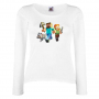 Дамска тениска Minecraft 1 майнкрафт Minecraft,Игра,Забавление,подарък,Изненада,Рожден Ден., снимка 4