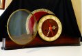 Каминен,настолен часовник Baduf. , снимка 1 - Антикварни и старинни предмети - 38394118