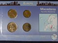 Комплектен сет - Северна Македония 1993-2001 , 4 монети, снимка 2