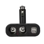 Разклонител с два USB порта и две гнезда за запалка - 1652, снимка 3