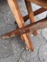 Соц.малко дървено столче, снимка 2