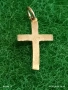 Сребърна висулка кръст нежен елегантен дизайн 52461, снимка 2