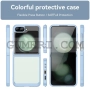 Samsung Galaxy Z Flip 6 Хибриден Гръб - Прозрачен С Цветни Кантове, снимка 11