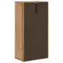 vidaXL Страничен шкаф ODDA 40x24x79 cm масивна дървесина бор, снимка 8