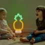 Neon Pineapple Light Неонови LED светлини, снимка 7
