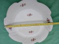 Стар български порцелан  Плато кръгло, снимка 6