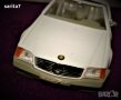 Бял метален модел на кола кабрио мерцедес / mercedes cabrio, снимка 3