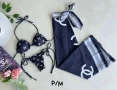 Дамски бански Chanel Victoria Secret Gucci комплект бикини и едно парче , снимка 1