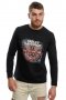 Нова мъжка блуза с дълъг ръкав и дигитален печат Harley Davidson мотор, снимка 5