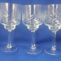 Кристали чаши за алкохол, високо столче, гравюра 6 бр, снимка 4 - Чаши - 39058358