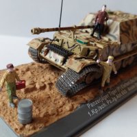 Диорама макет ремонт на танк втората световна, снимка 6 - Колекции - 44489051
