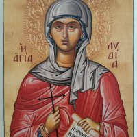 Икона на Света Лидия ikona Sveta Lidia, снимка 1 - Икони - 17572820