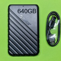 640GB Външен преносим хард диск USB 3.0, снимка 1 - Външни хард дискове - 40153220