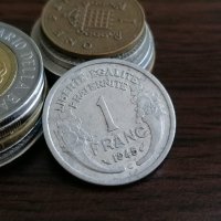 Mонета - Франция - 1 франк | 1945г.; серия C, снимка 1 - Нумизматика и бонистика - 35452685