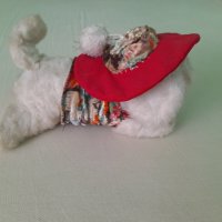 Ретро плюшена играчка куче, снимка 1 - Колекции - 42690857