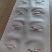 3D силиконова тренировъчна кожа за микроблейдинг на вежди и очна линия , снимка 7 - Козметика за лице - 34099175