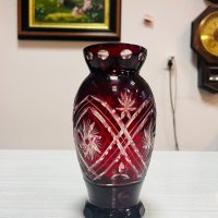 Кристална ваза "Бохемия". №2855, снимка 5 - Колекции - 38361568