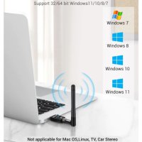 Bluetooth 5.0/5.1 адаптер, снимка 4 - Мрежови адаптери - 40458744