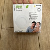 LED панели за вграждане LUMARE 6W - влагоустойчиви, димируеми, снимка 2 - Лампи за баня - 40055720