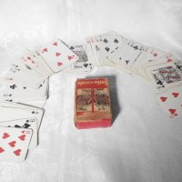 Стари Редки Мини Карти за Игра, , Ретро Карти - 52 бр., снимка 1 - Карти за игра - 39986195