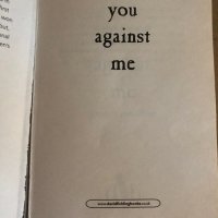 You Against Me - Jenny Downham, снимка 2 - Други - 35329128