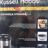 Уред за варене на ориз RUSSELL HOBBS , Оризоварка с кошница за пара Inox, снимка 11 - Уреди за готвене на пара - 40081202