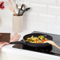 Тиган Tefal Hard Titanium Plus, 28 см, индукция, алуминий, черен, снимка 9 - Съдове за готвене - 39959556