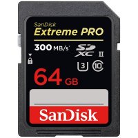 ФЛАШ КАРТА 64GB SANDISK SDSDXPK-064G-GN4IN, Extreme Pro SDXC 64GB - 300/MB/s UHS-II, снимка 1 - Други - 30758475