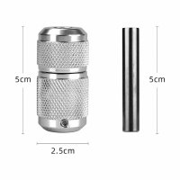 Ръкохватка за татуиране - Silver Tattoo handle Grips , снимка 8 - Друго оборудване - 30448100