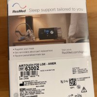 Лицева CPAP маска AirTouch F20 ResMed / ResMed UltraSoft / Memory Foam , снимка 2 - Медицинска апаратура - 42355934