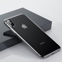 BASEUS прозрачен силиконов кейс калъф iPhone X, XS, XR, XS Max, 11 Pro, снимка 1 - Калъфи, кейсове - 29638427