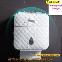 Поставка чекмедже за тоалетна хартия с рафт за телефон - КОД 27500, снимка 11 - Други стоки за дома - 44699428