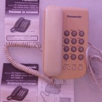 Продавам телефон PANASONIC Модел № KX-TS5MX-W