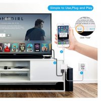 Преходник STELS, Кабел от Lightning към HDMI за iPhone, iPad, iPod, снимка 5 - Аксесоари за Apple - 40191590